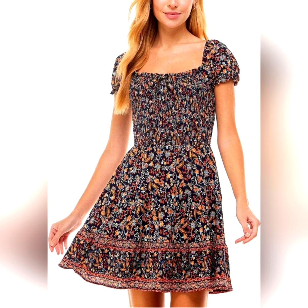 🏵 City Studio- Ruffled Mini Dress from Macy's - Picture 10 of 11